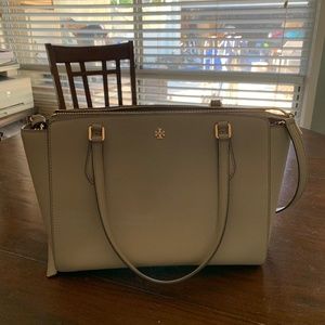 Tory Burch York Tote Bag French Grey excellent conditions